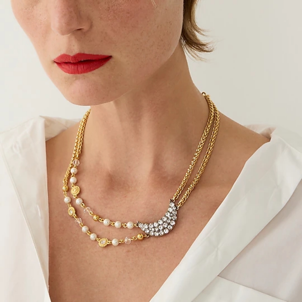 Jcrew statement necklace